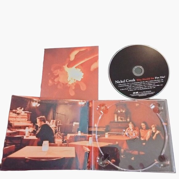Nickel Creek Why Should the Fire Die Bluegrass CD - Picture 3 of 5